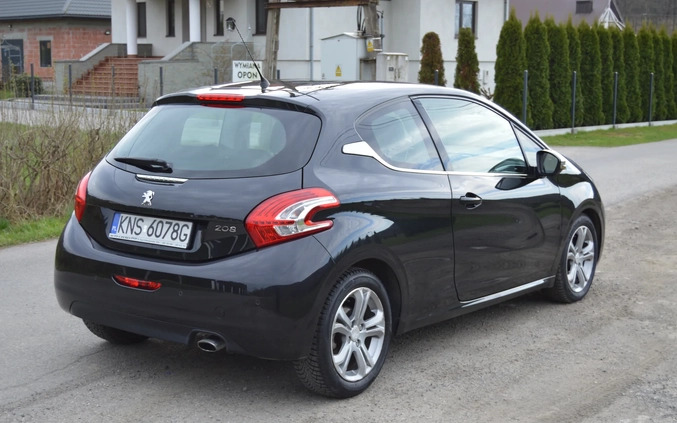 Peugeot 208 cena 28900 przebieg: 109000, rok produkcji 2012 z Złotoryja małe 67